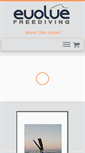 Mobile Screenshot of evolvefreediving.com
